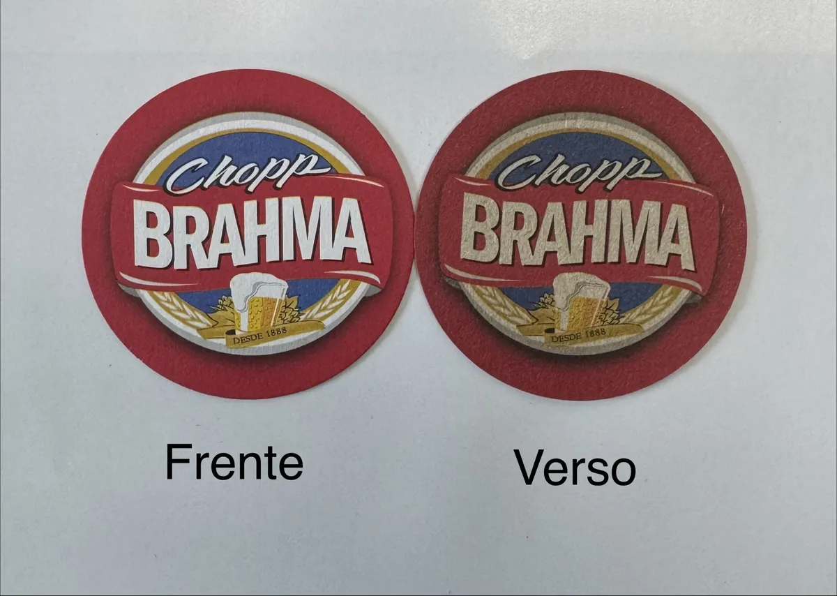 Brahma Red Bolacha Chopp Redonda 1000 Unidades - Imagem 4