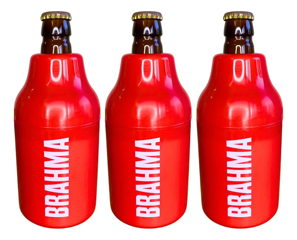 3 Porta Litrinho 300ml Suporte Garrafa Camisinha