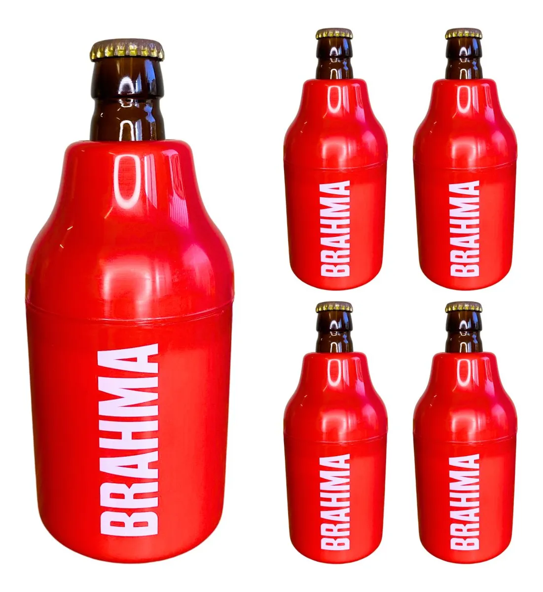 3 Porta Litrinho 300ml Suporte Garrafa Camisinha - Imagem 4